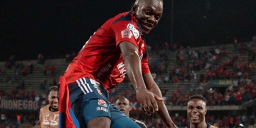 ¿Cuántos goles ha hecho Edwuin Cetré con el DIM?