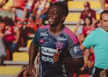 ¿Cuántos goles ha hecho Edwuin Cetré con el DIM?