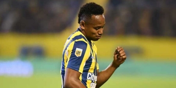 Un golazo de Jáminton Campaz y cómo va su experiencia en Rosario Central