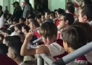 Video: La reacción del hijo de Shakira cuando tuvo que irse del partido de Junior