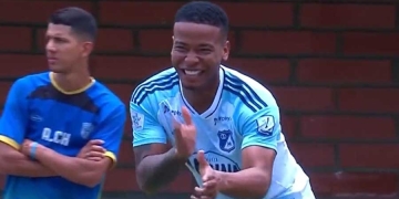 Beckham Castro: entró, marcó al minuto y así va su cuenta con Millonarios