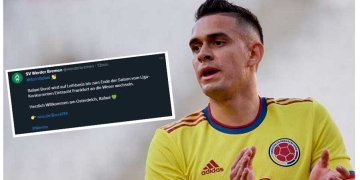 Primeras palabras de Borré como jugador de Werder Bremen y detalles del fichaje