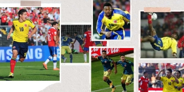 3 goles de la Selección Colombia en Chile para recordar: ¡James, Falcao y el Tigre Castillo!