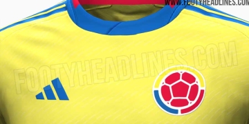 Un adelanto de la camiseta de la Selección Colombia para la Copa América 2024