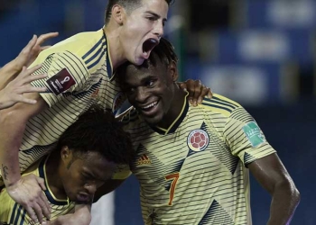 James y Cuadrado, los únicos de los convocados con goles ante Venezuela