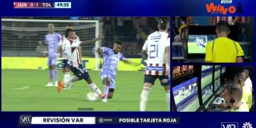 Jhon Vélez: La jugada de VAR por la que lo echaron y cuántas rojas lleva en Junior