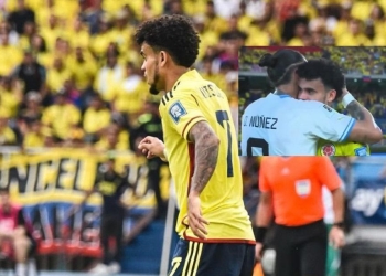 Luis Díaz: Críticas por su gol fallado y abrazo con Darwin Núñez tras el empate