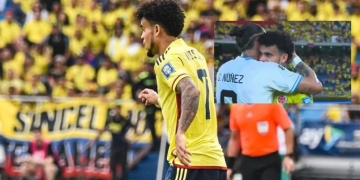 Luis Díaz: Críticas por su gol fallado y abrazo con Darwin Núñez tras el empate