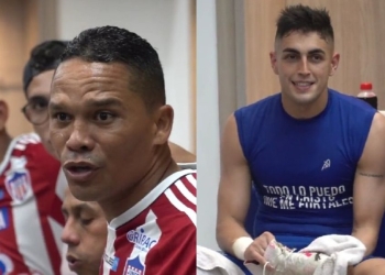 Junior: Del "llegó a la hora de nosotros" de Bacca al vallenato que canta Santiago Mele