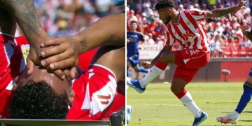 Tremendo infortunio del colombiano Luis Suárez: ¡Triplete en 4 minutos y al quirófano!