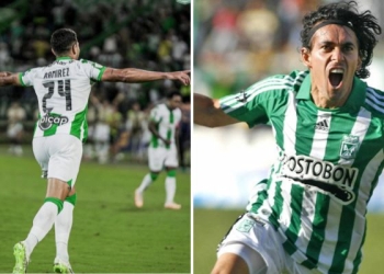 Eric Ramírez ingresó a ranking histórico en Atlético Nacional, tras doblete ante Envigado