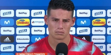 James Rodríguez tras empate ante Uruguay: «Yo quería ganar hoy» y «hay cosas que mejorar»