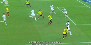CONMEBOL reveló los audios del VAR en el segundo gol de Colombia: ¿Mano de James?