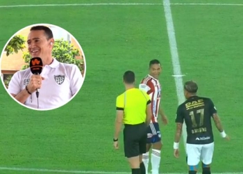 Wilmar Roldán contó qué pasó con el balón en el inicio de Junior vs. Once Caldas