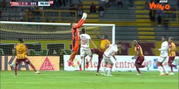 ¿Era gol de Santa Fe?: Lo que dicen los expertos en arbitraje