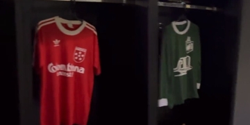 América y Nacional: las camisetas en el museo del Maracaná