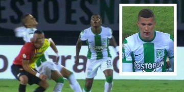 ¡Uy, Deossa! La jugada en la que dejó con 10 a Nacional en Pereira