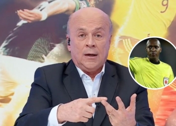 Carlos Antonio Vélez sobre el arbitraje del clásico: «Se le notaba la camiseta roja»