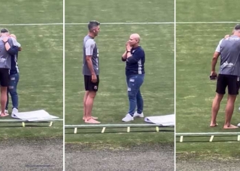 Ahora en video: el conmovedor gesto de Daniel Torres con una hincha del DIM
