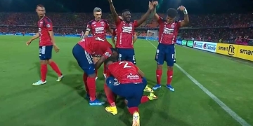 Las curiosidades detrás del primer gol de Brayan León con el DIM