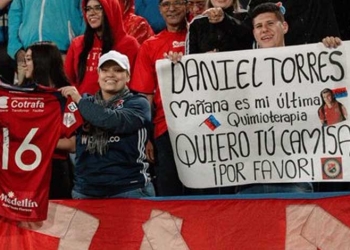 ¡Crack! El gesto de Daniel Torres que le aplaude la hinchada del DIM