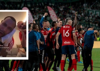 Video: ¡El festejo viral de Pipe Pardo tras el clásico!