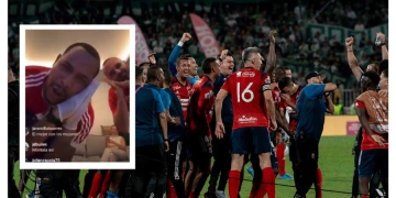 Video: ¡El festejo viral de Pipe Pardo tras el clásico!