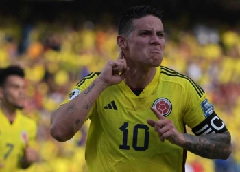 Cuántos goles lleva James con la Selección Colombia y su puesto en el ranking histórico