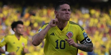 Cuántos goles lleva James con la Selección Colombia y su puesto en el ranking histórico