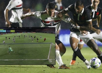 James Rodríguez: 60 minutos ante Vasco y falló increíble debajo del arco