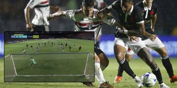 James Rodríguez: 60 minutos ante Vasco y falló increíble debajo del arco