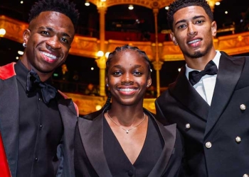 Linda Caicedo en la gala: foto madridista, salida al escenario y posición en la votación