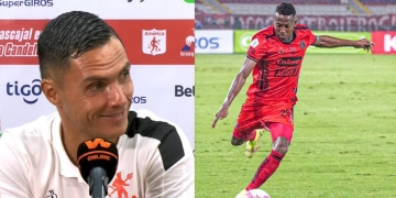 Lucas González y su ferrea defensa a Esneyder Mena