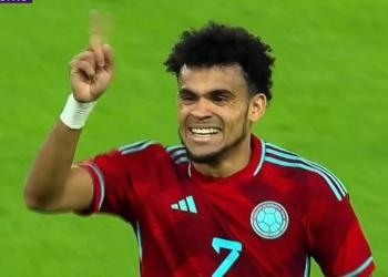 Milimétrico: el gol anulado a Luis Díaz ante Ecuador