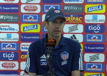 Arturo Reyes: "Estamos jugando finales" y "No me di cuenta de que Bacca se molestó"