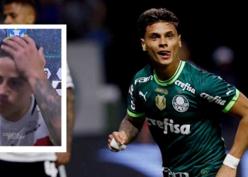 ¡Qué partido en Brasil! James lo sufrió, Richard Ríos se lució