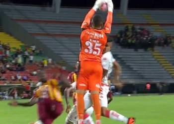 ¿Qué pasó acá? Gol de Santa Fe al 90+6 en Ibagué, pero…