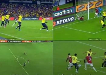 Así se tomó la decisión del gol invalidado a Carlos Cuesta. ¡El audio del VAR!