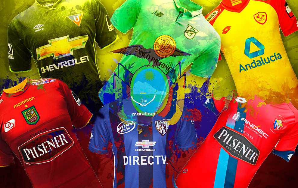 Camisetas Fútbol Ecuatoriano