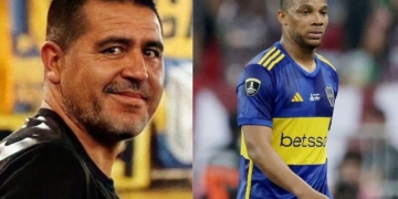 Juan Román Riquelme sigue bancando a Fabra: "Hoy llegó llorando al entrenamiento"