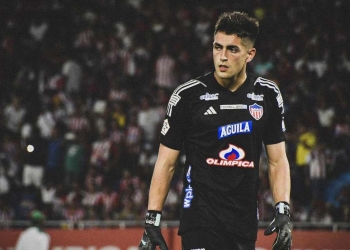 Santiago Mele y sus tremendos números con Junior tras llegar de la Selección de Uruguay