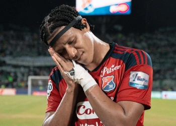 ¡La tercera al hilo! Jaime Alvarado y otra celebración dedicada a Dorlan Pabón