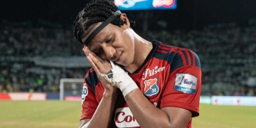 ¡La tercera al hilo! Jaime Alvarado y otra celebración dedicada a Dorlan Pabón