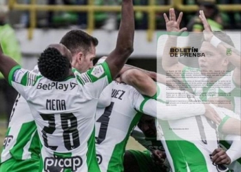 Comunicado oficial de Atlético Nacional por las fallas arbítrales en el fútbol colombiano