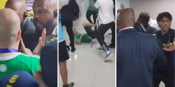 Video: el altercado que hubo en la sala de prensa entre personal de Colombia y Brasil