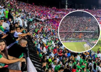 ¡No todo fue color de rosa en el regreso de las dos hinchadas al Atanasio!