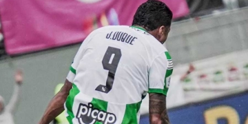 Jéfferson Duque, otro doblete clave y el mensaje a la hinchada verdolaga para la final