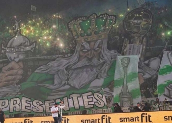 Video: un making-of del “Rey de Copas” de la hinchada de Atlético Nacional