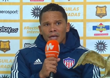 Carlos Bacca: «Un gol que sirve de poco» y lo que pasó al final del partido