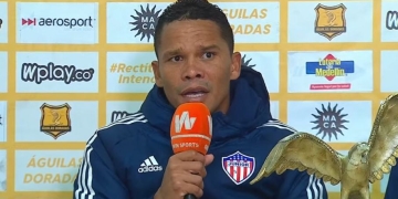 Carlos Bacca: «Un gol que sirve de poco» y lo que pasó al final del partido